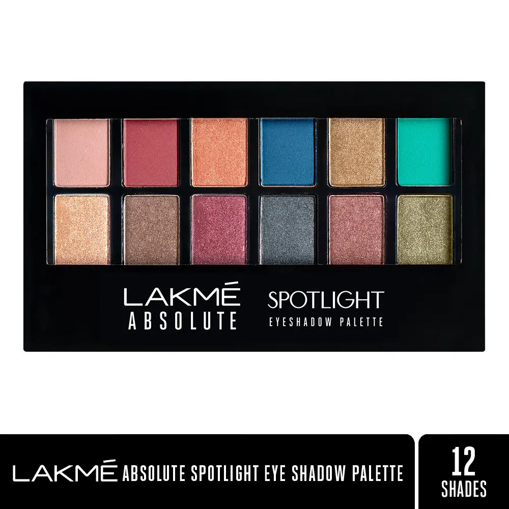 Lakme Absolute Spotlight Eye Shadow Palette, Stilettos (12 g)