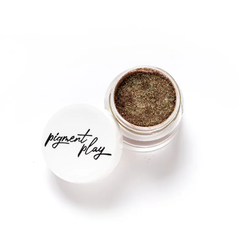 Pigment Play Iridescent Loose Powder - Amazon Gold