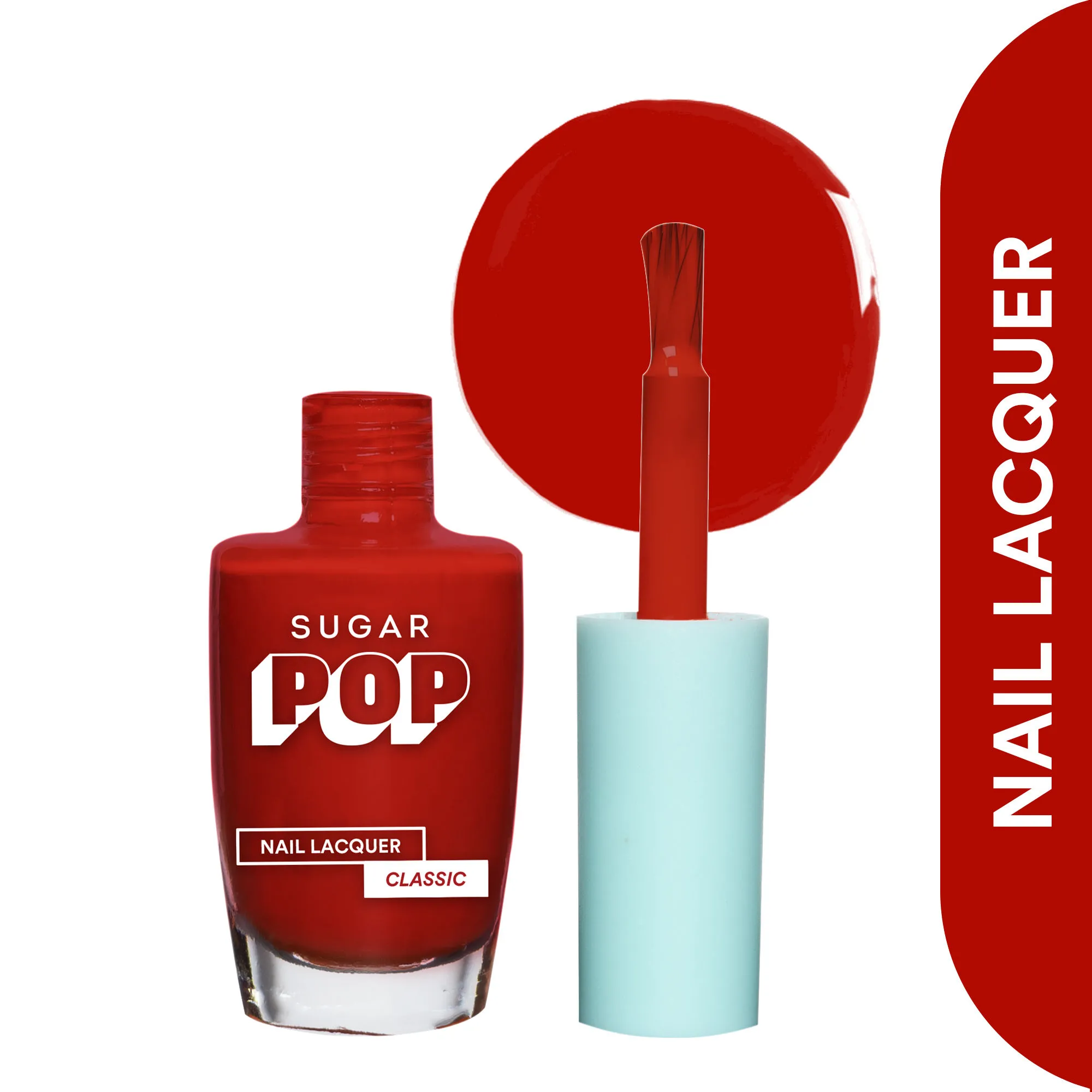 SUGAR POP Nail Lacquer - 18 Red Rum