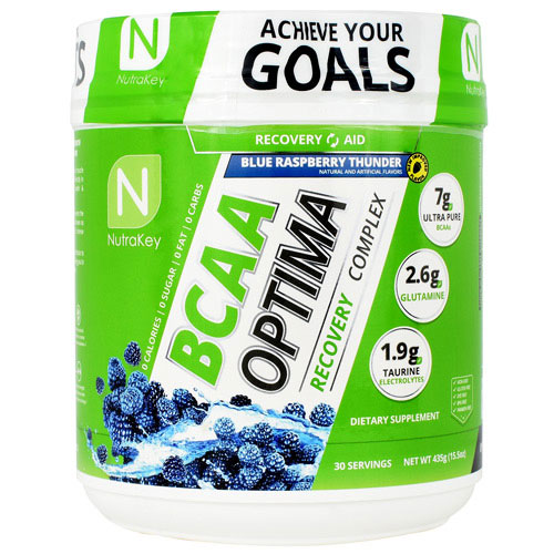 BCAA Optima - Blue Raspberry Thunder - 30 Servings