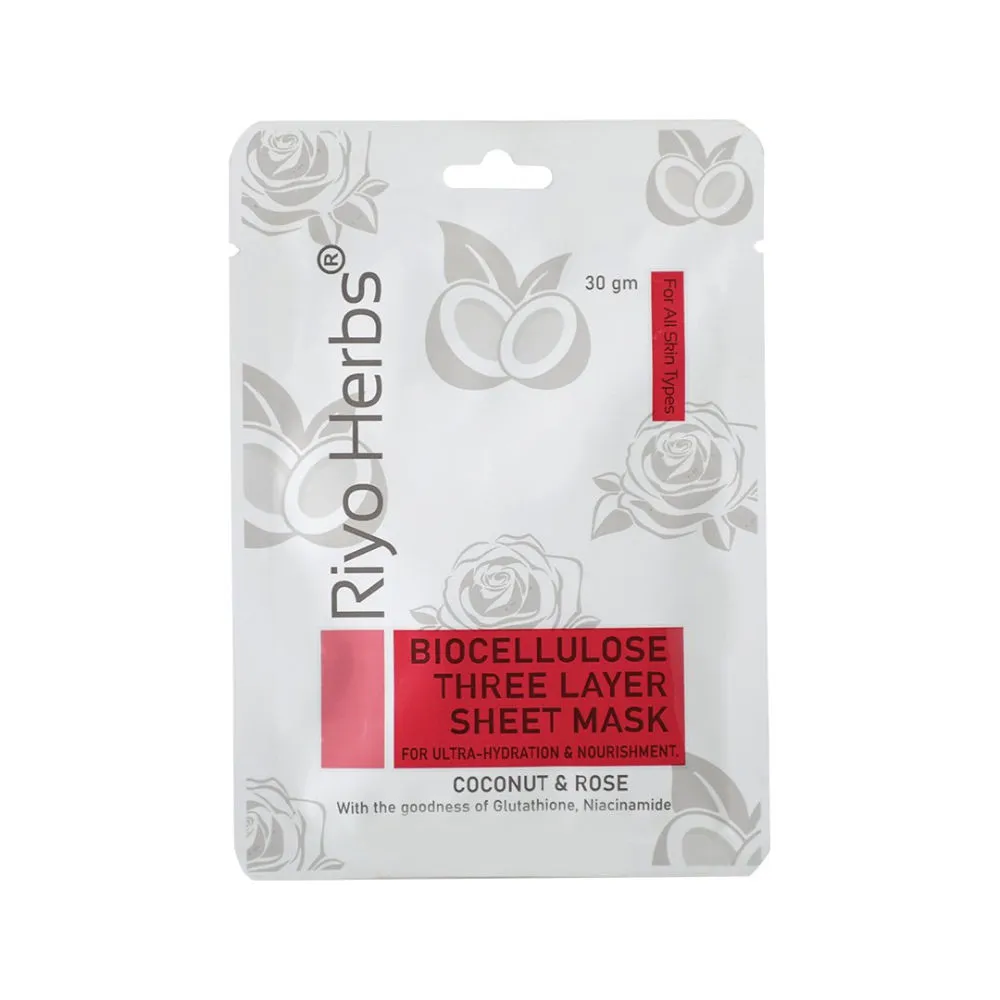 Riyo Herbs Biocellulose Three Layer Sheet Mask