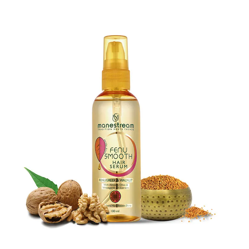 Manestream Fenusmooth Fenugreek & Walnut Hair Serum