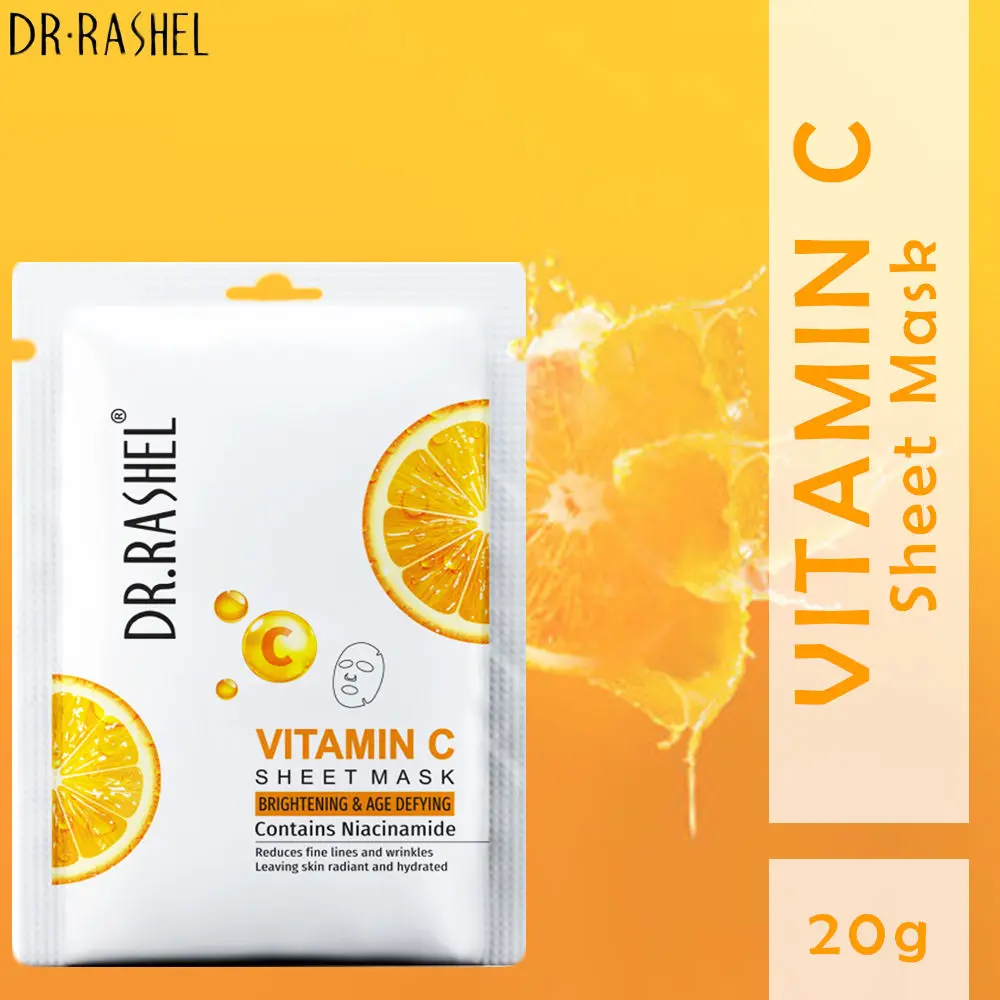 Dr. Rashel Vitamin C Sheet Mask Suitable For All Skin Type