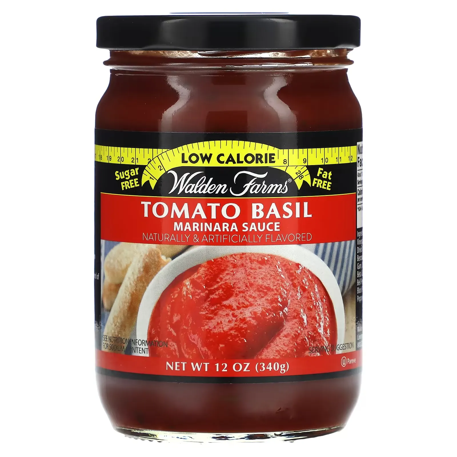 Tomato Basil Marinara Sauce, 12 oz (340 g)