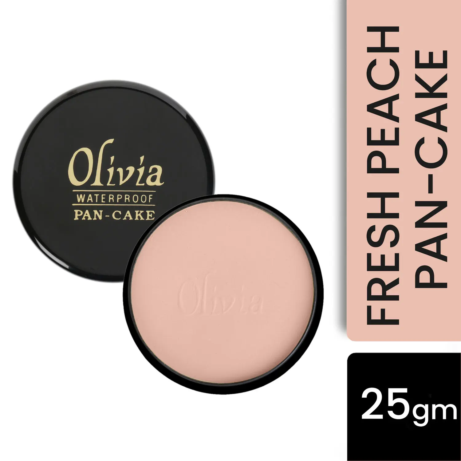 Olivia Waterproof Pan-Cake Fresh Peach (25 g)