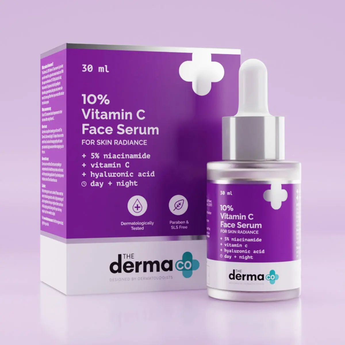 The Derma Co. 10% Vitamin C Face Serum for Skin Radiance (30 ml)