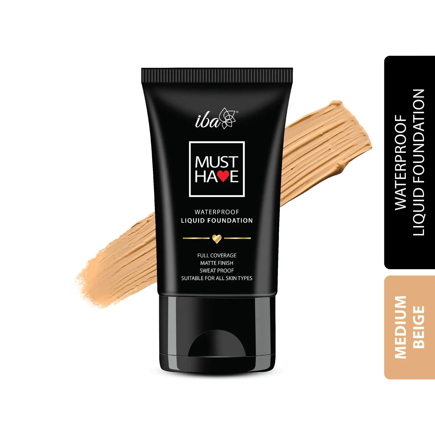 Iba Must Have Waterproof Liquid Foundation - Medium Beige