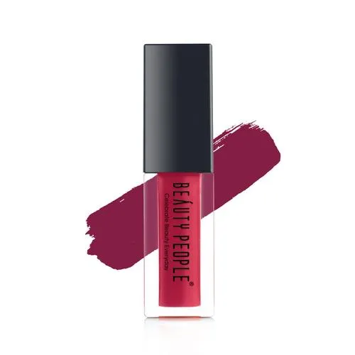 Beauty People Matte Lucious Liquid Lip Color - Seductress L33