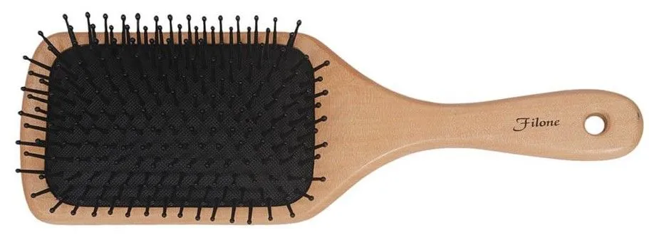 Filone Wood Paddle Hair Brush - 9595W1