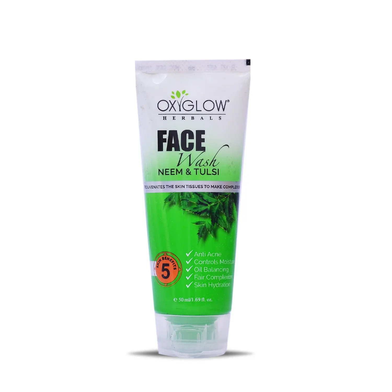 Oxyglow Neem Tulsi Face wash - 50ml