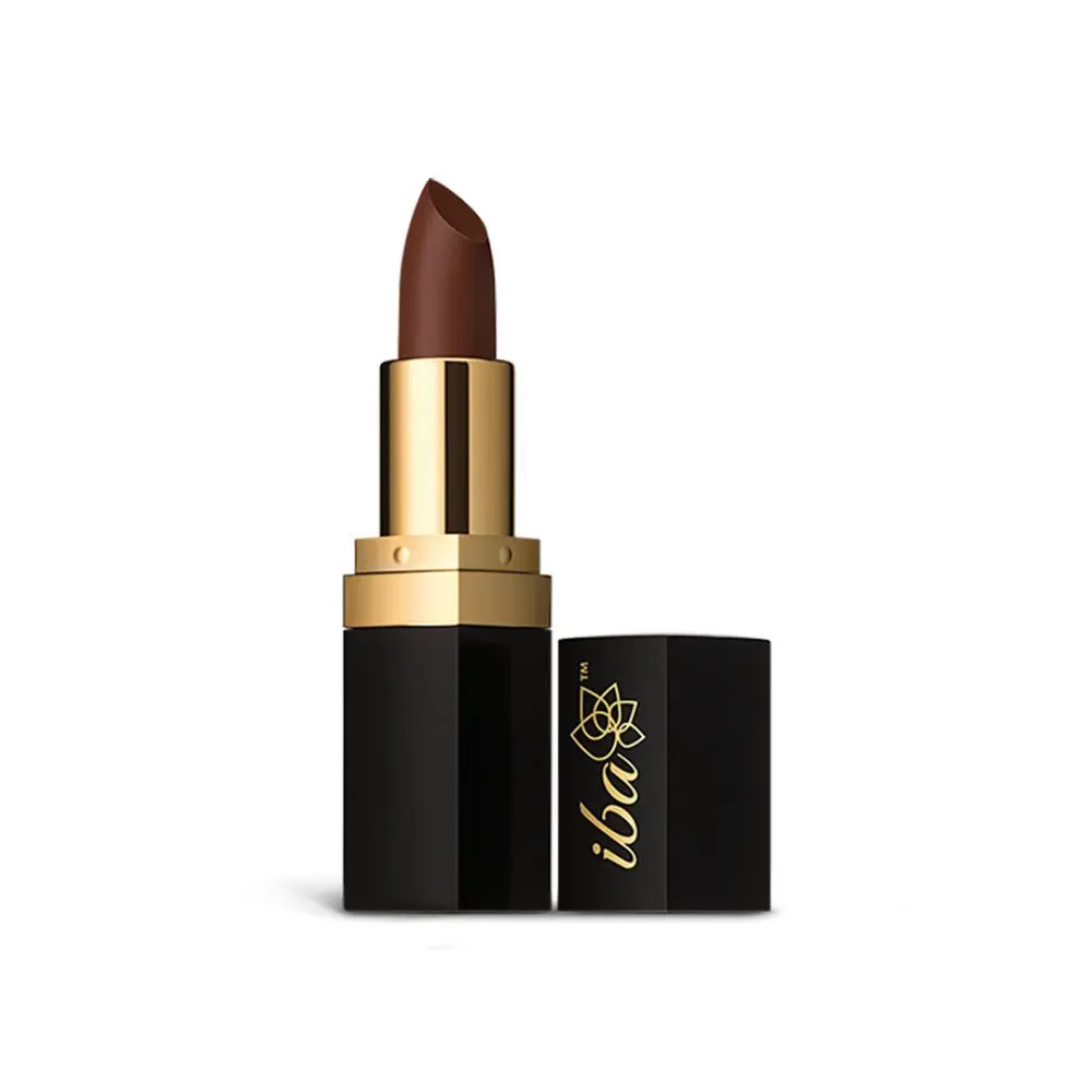 Iba Pure Lips Long Stay Matte Lipstick M03 Toffee Brown (4 g)