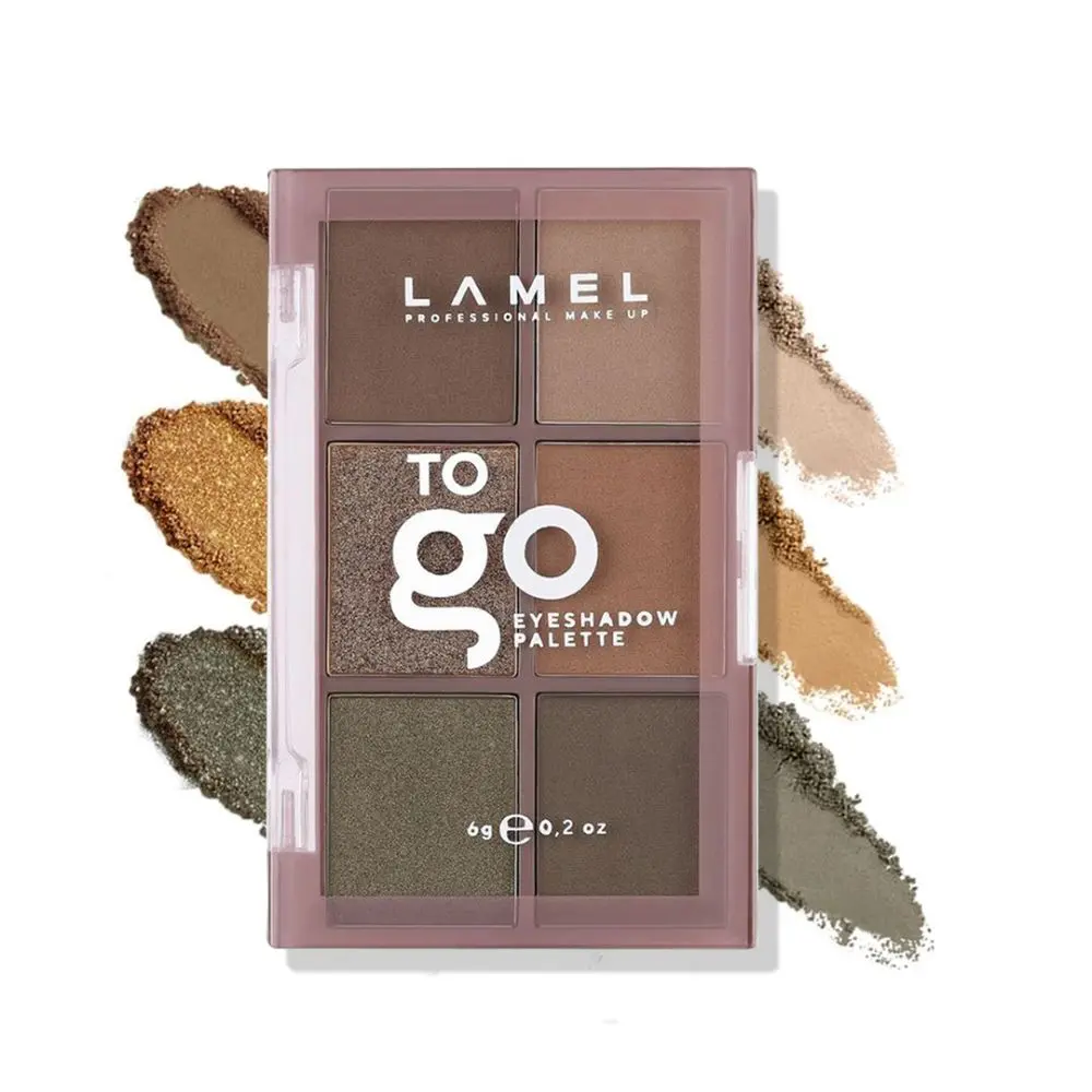 Lamel To Go Eyeshadow Palette 403- Cold Brown 6gm