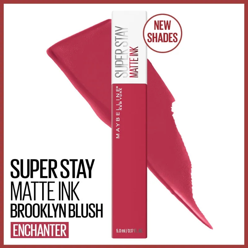 Maybelline New York Superstay Matte Ink Brooklyn Blush