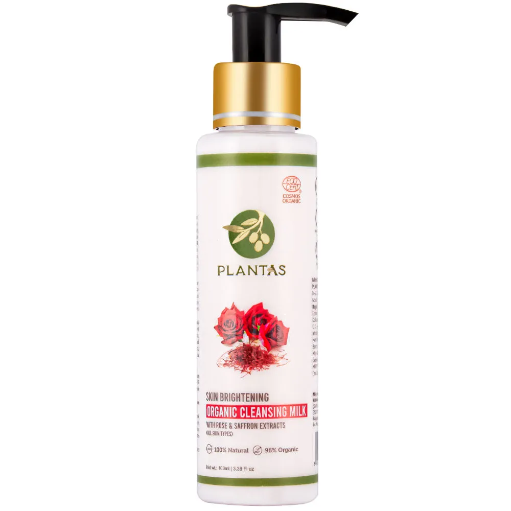 PLANTAS Skin Brightening Organic Cleansing Milk