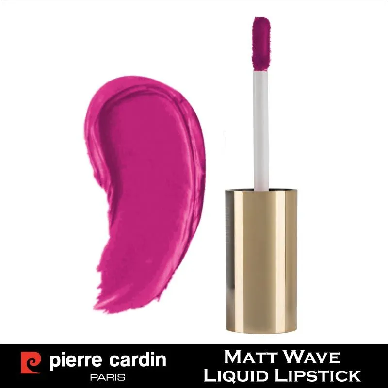 Pierre Cardin Paris - Matt Wave Liquid Lipstick Ultra Long Lasting 525-Deep Pink