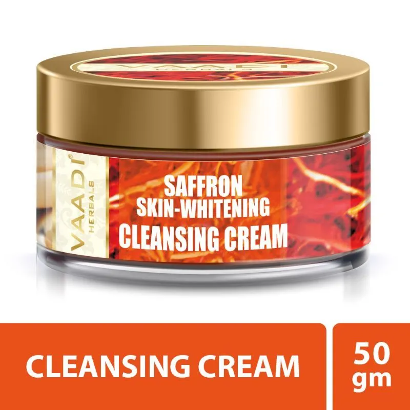 Vaadi Herbals Saffron Skin-Whitening Cleansing Cream