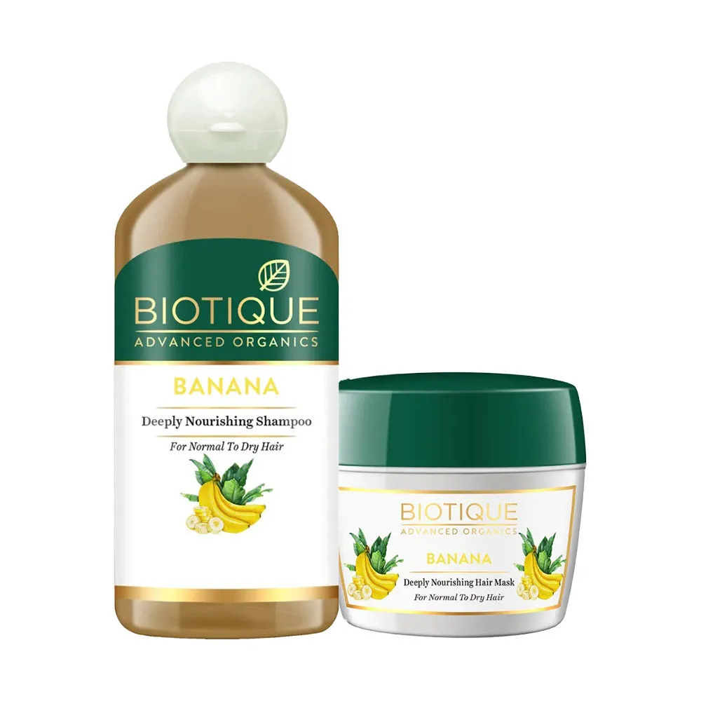 Biotique Banana Shampoo & Hair Mask Combo