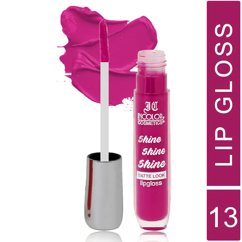 Incolor Shine Shine Shine Matte Lip Gloss - 13