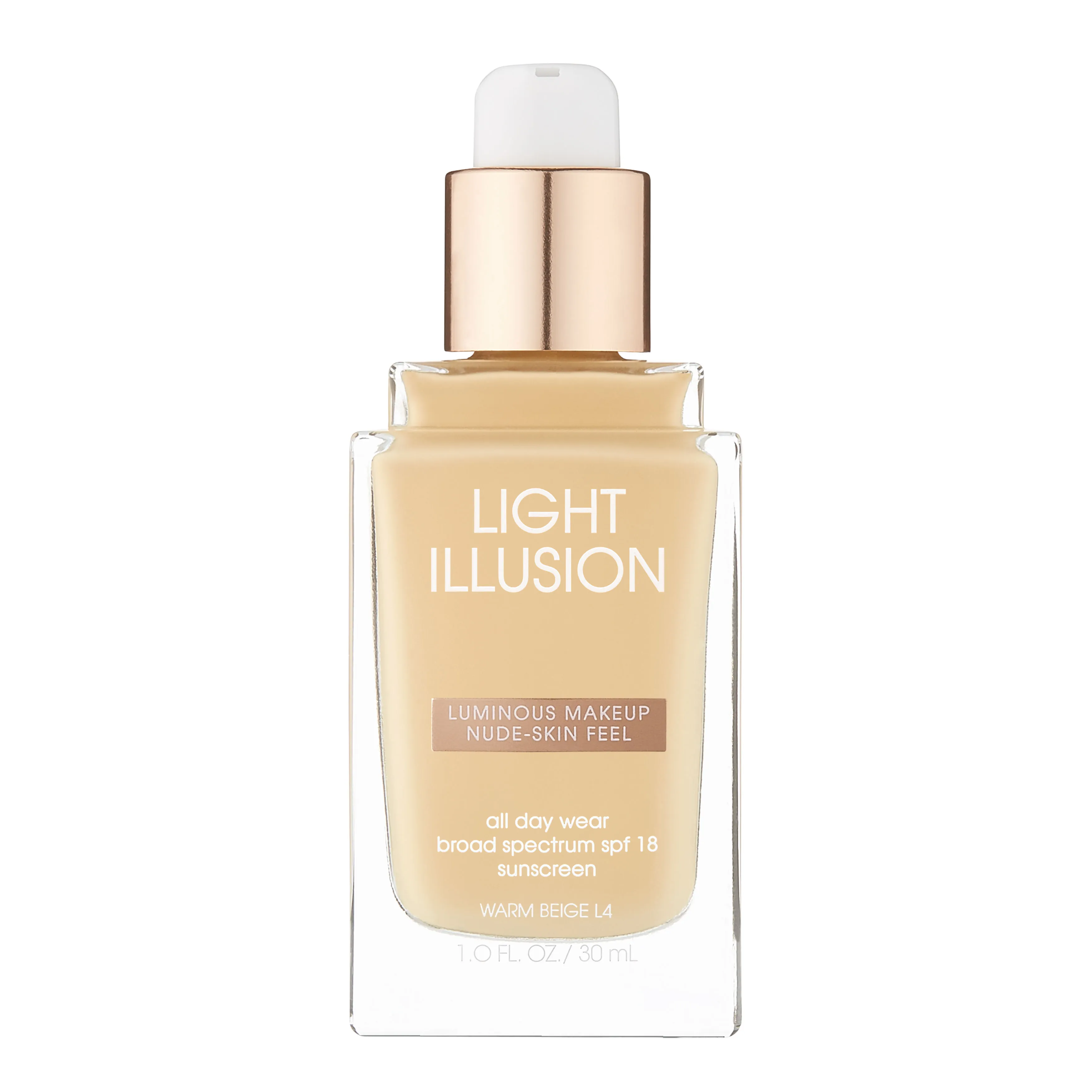 Flower Beauty Light Illusion Liquid Foundation - Warm Beige