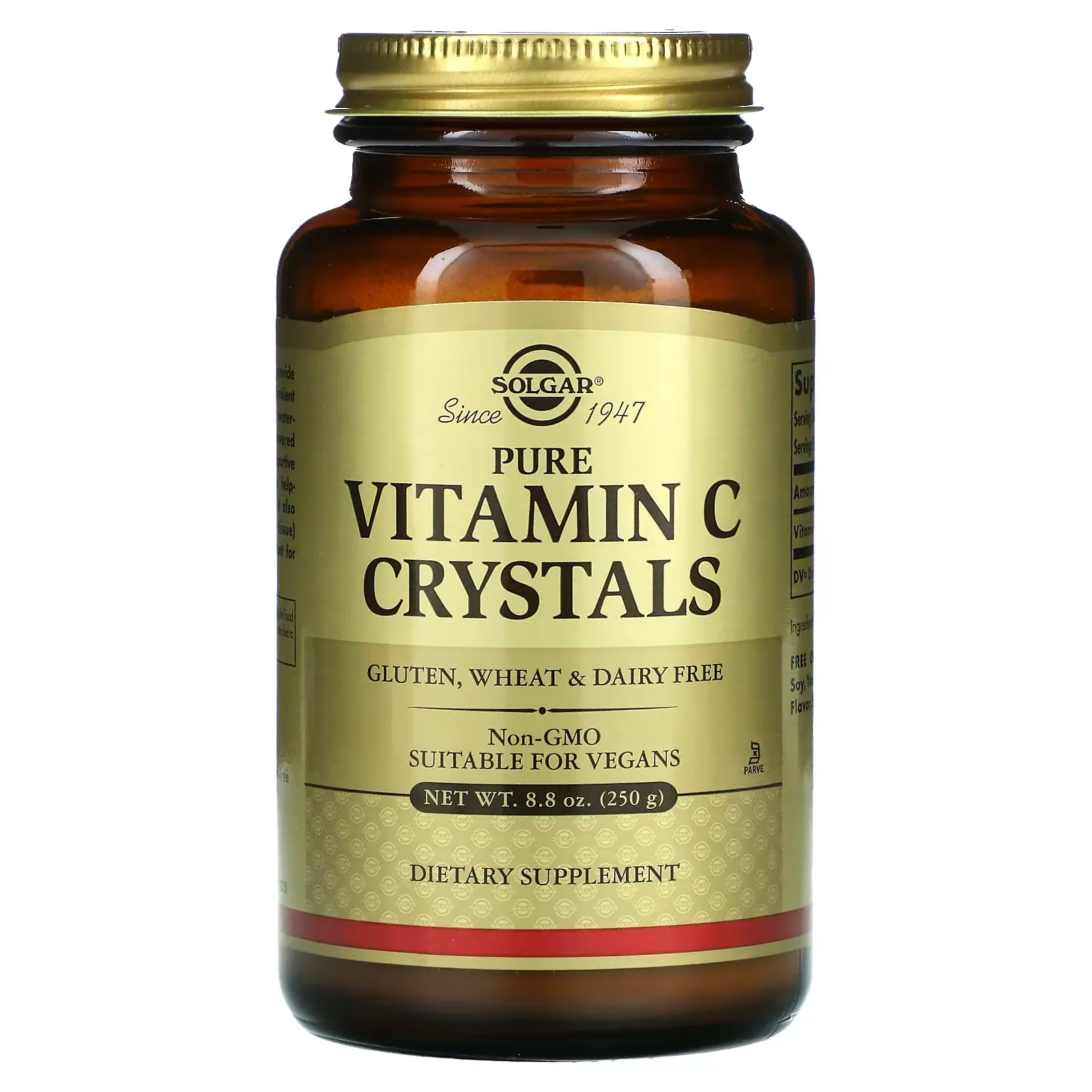 Pure Vitamin C Crystals, 8.8 oz (250 g)