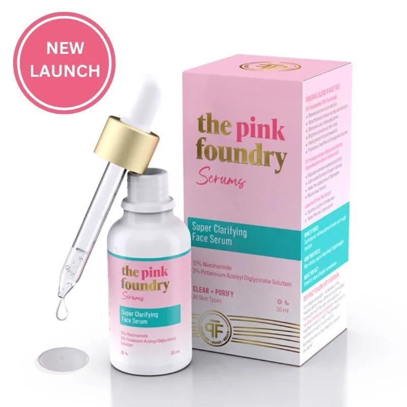 The Pink Foundry 12% Niacinamide Super Clarifying Face Serum