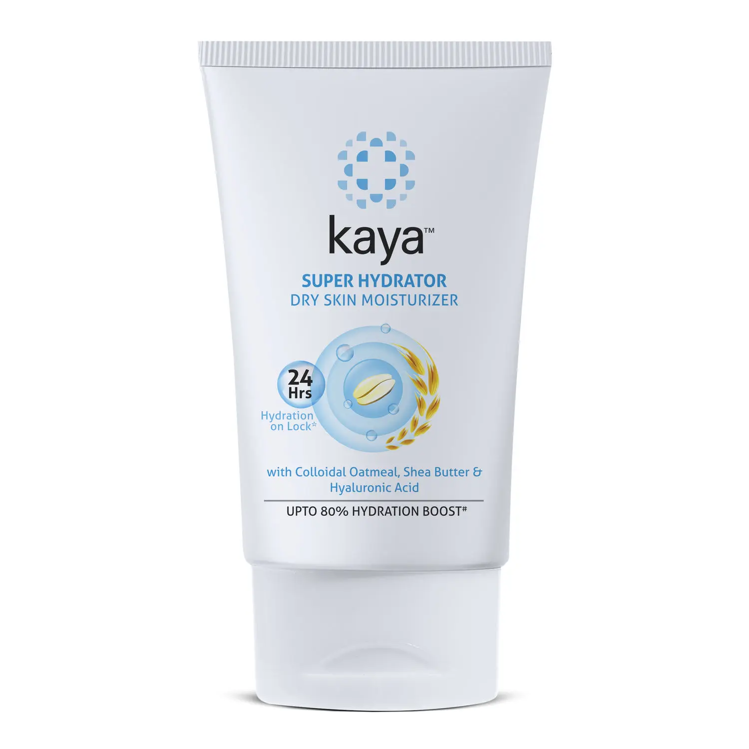 Kaya Super Hydrator Dry Skin Moisturizer With Colloidal Oatmeal Shea Butter & Hyaluronic Acid 24 hours hydration lock* 50 ml