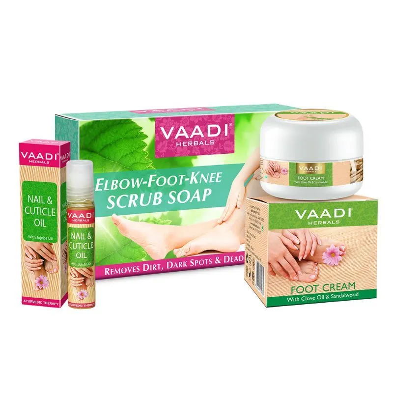 Vaadi Herbals Foot Brightening & Tan Removal Combo