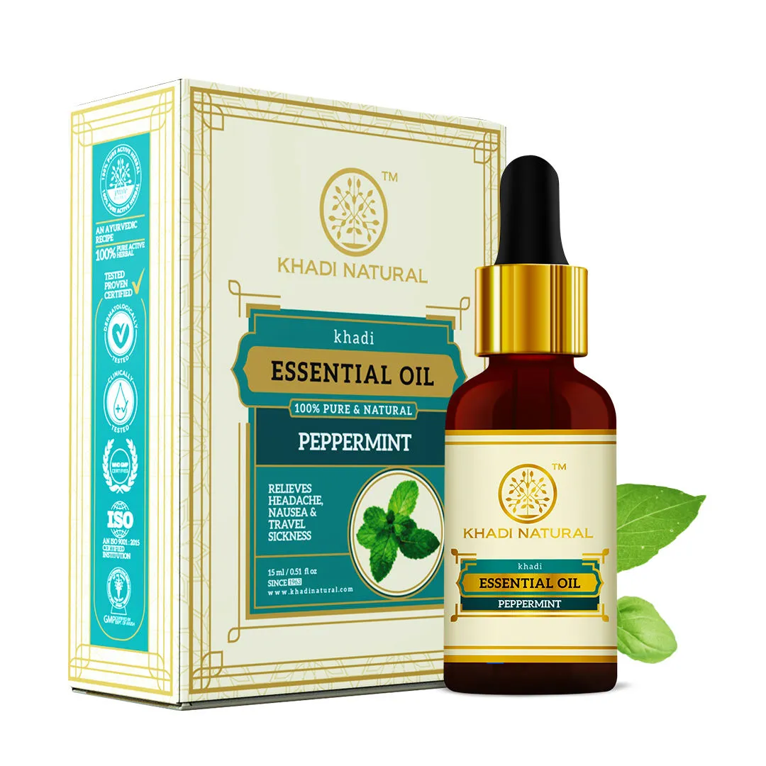 Khadi Natural Peppermint Essential Oil