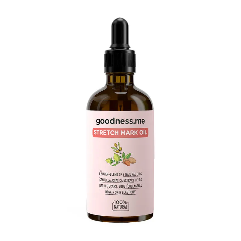 goodnessme Stretch Mark Oil, Vegan, 100% Natural, Vegan