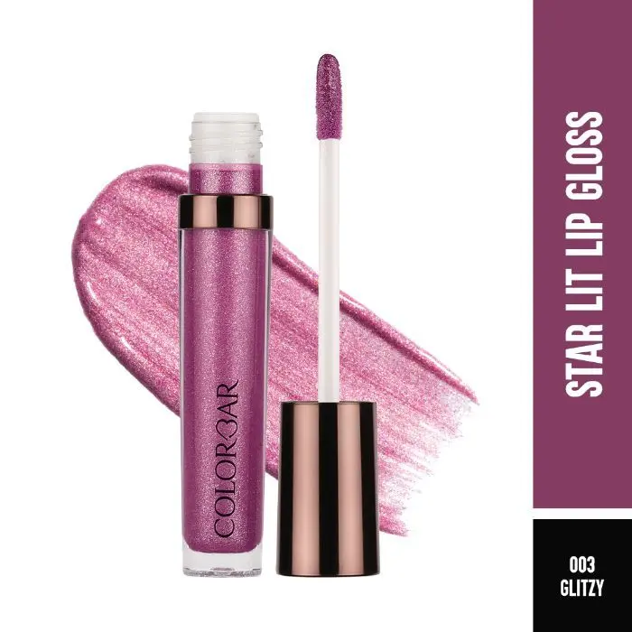 Colorbar Cosmetics Starlit Lip Gloss-Glitzy RLG003