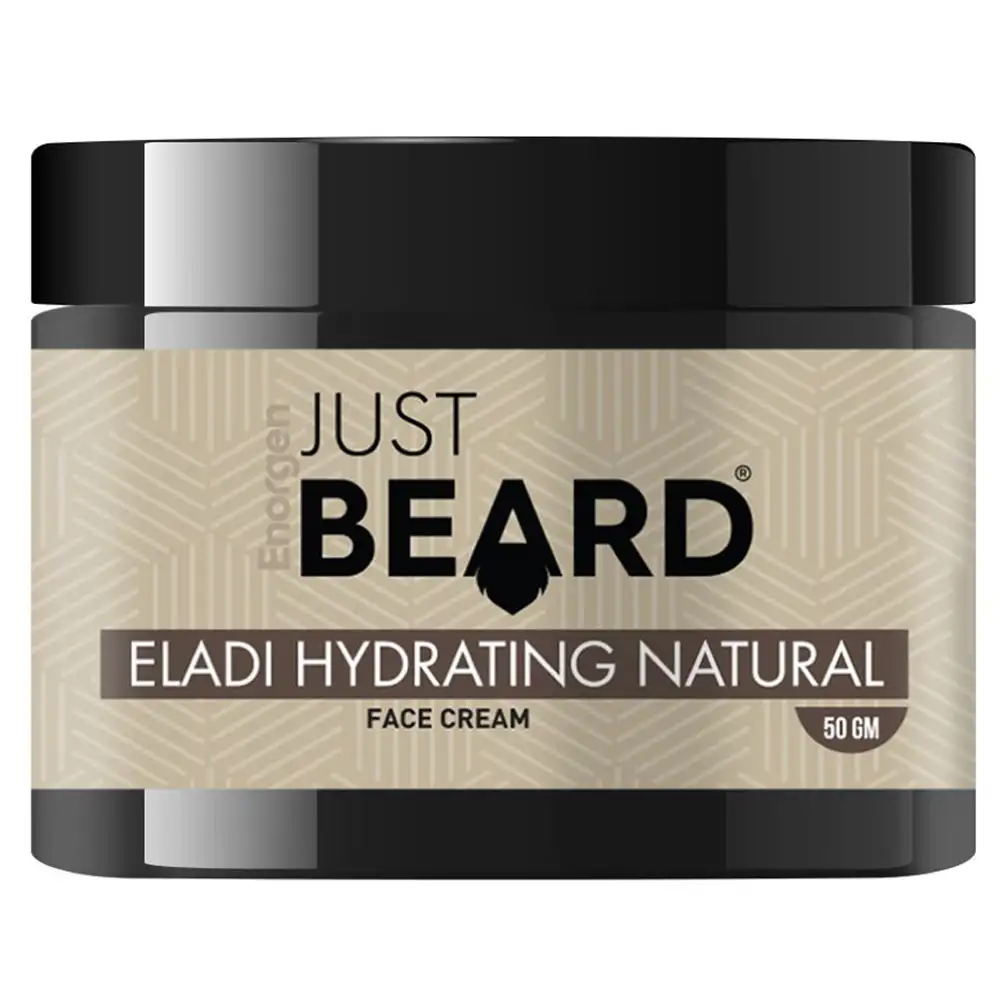 Enorgen Just Beard Eladi Hydrating Natural Face Cream,  50 g  for Men & Women