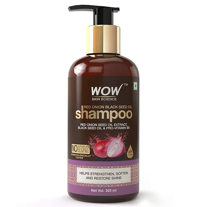 WOW Skin Science Red Onion Black Seed Oil Hair Conditioner