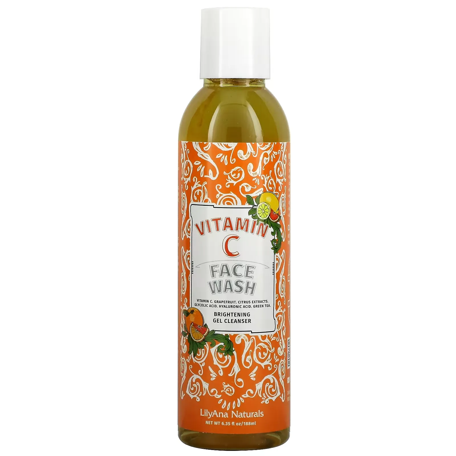 Vitamin C Face Wash, 6.35 fl oz (188 ml)