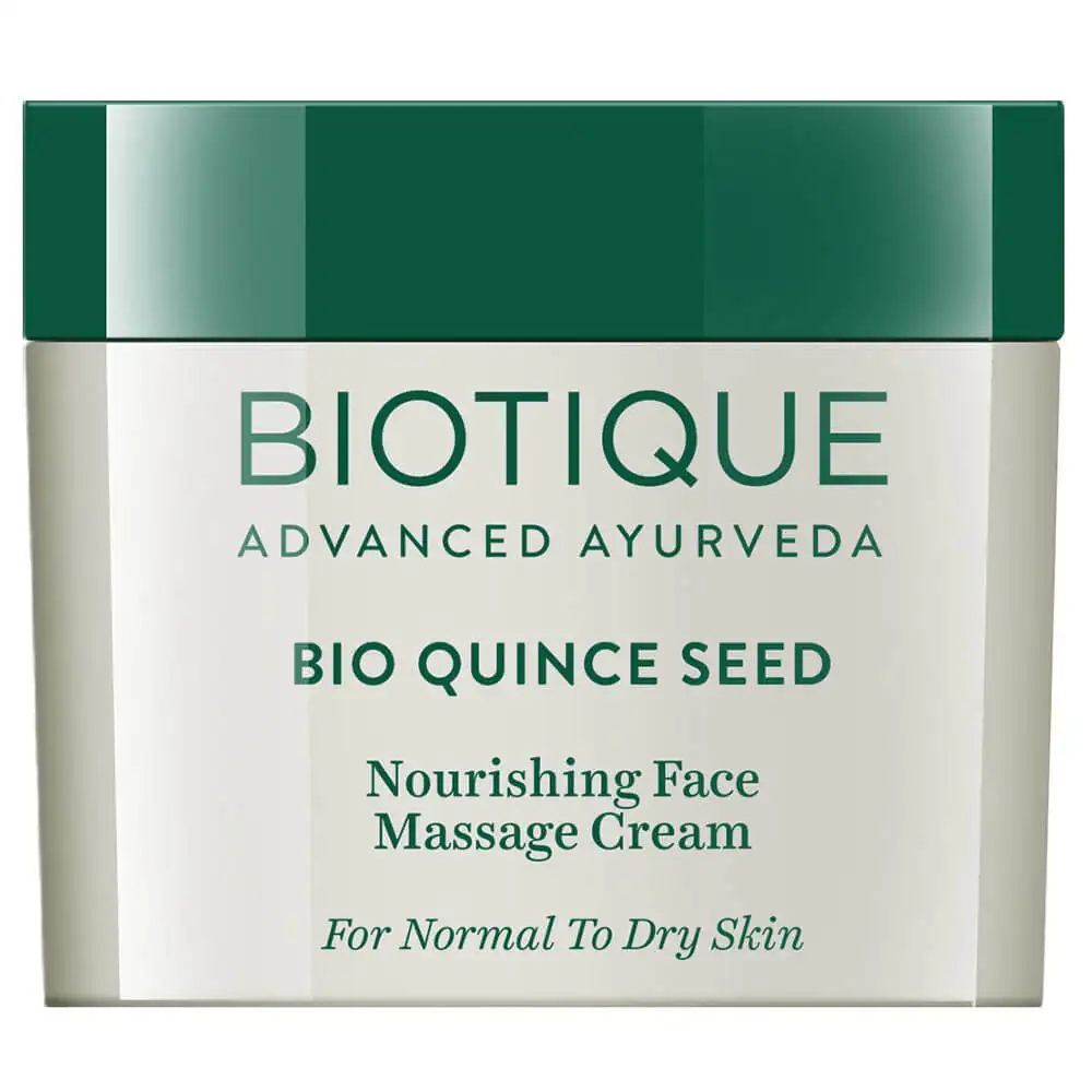 Biotique Quince Seed Nourishing Face Massage Cream,  50 g  For Normal To Dry Skin