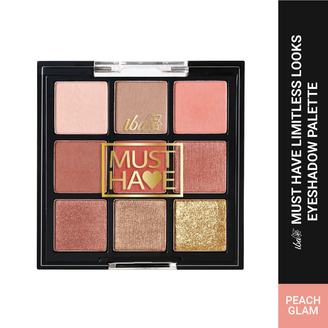 Iba Must Have Limitless Looks Eyeshadow Palette - Peach Glam (10.8 g)