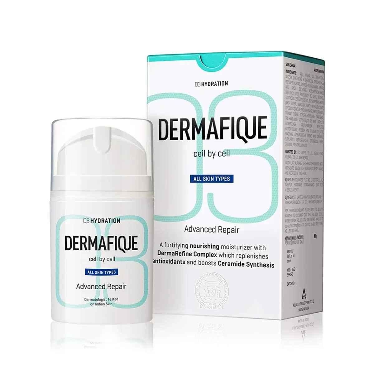 Dermafique Advanced Repair Cream, 50 g - For All Skin Types 