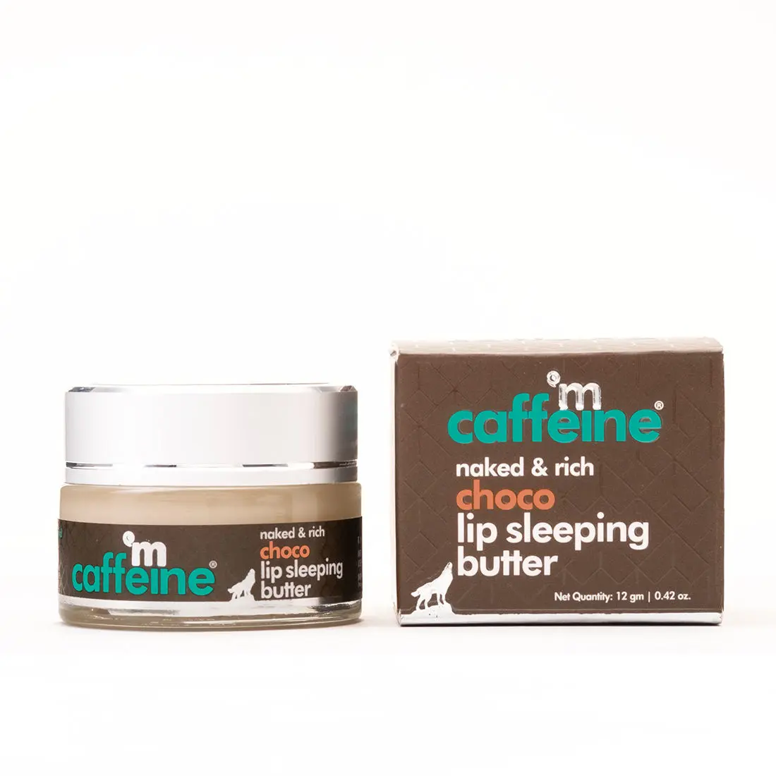 Free mCaffeine Choco Lip Sleeping Butter - 24 Hours Moisturization (12 gm)