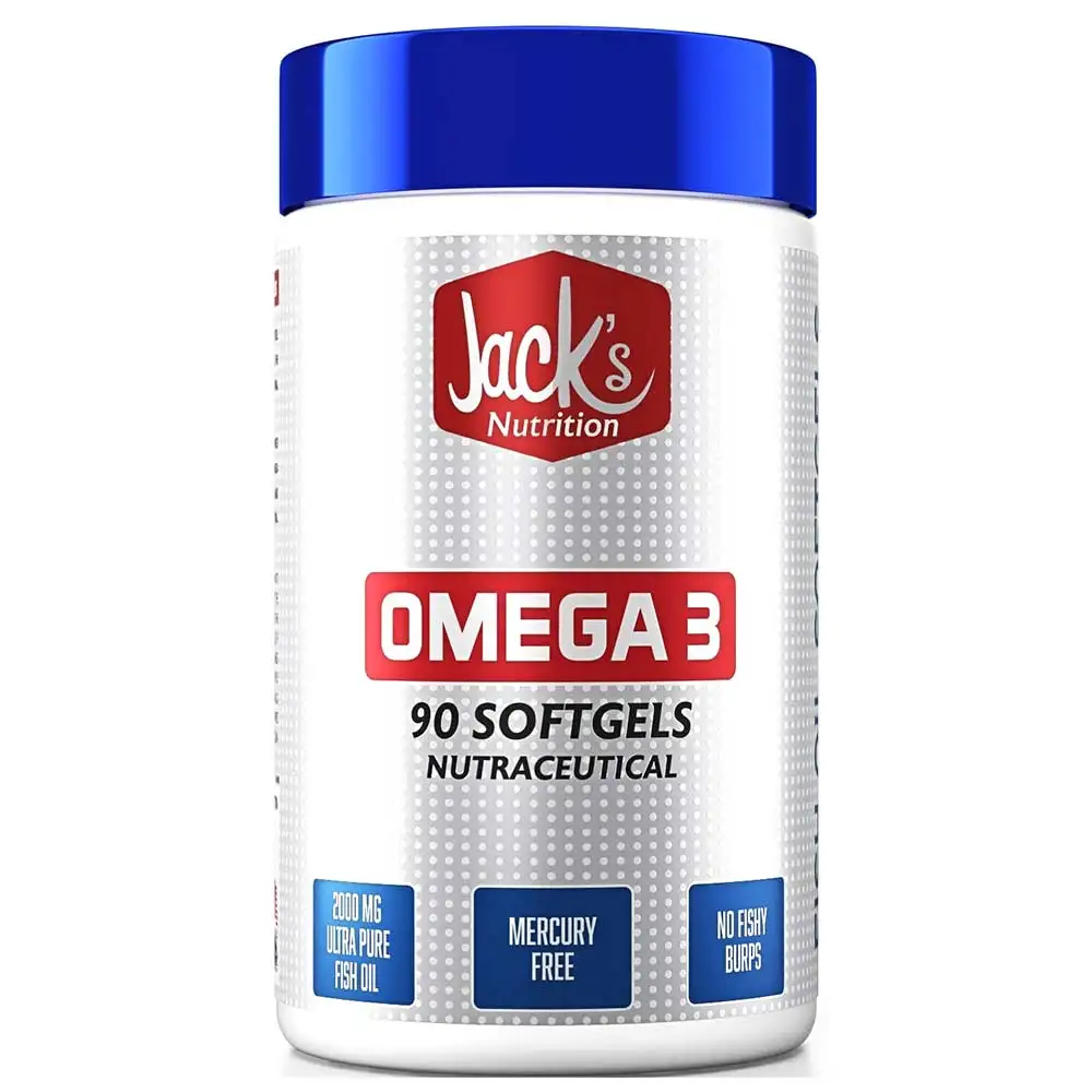 Jacks Nutrition Omega 3,  90 softgels