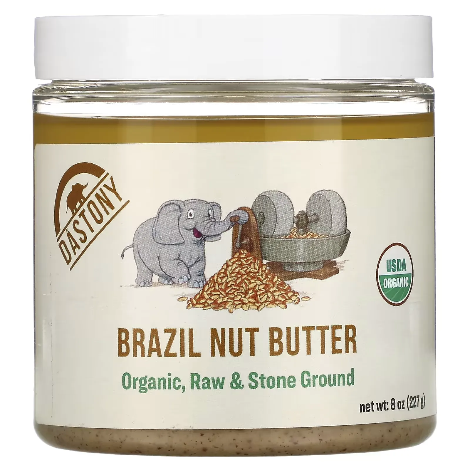 Organic Brazil Nut Butter, 8 oz (227 g)