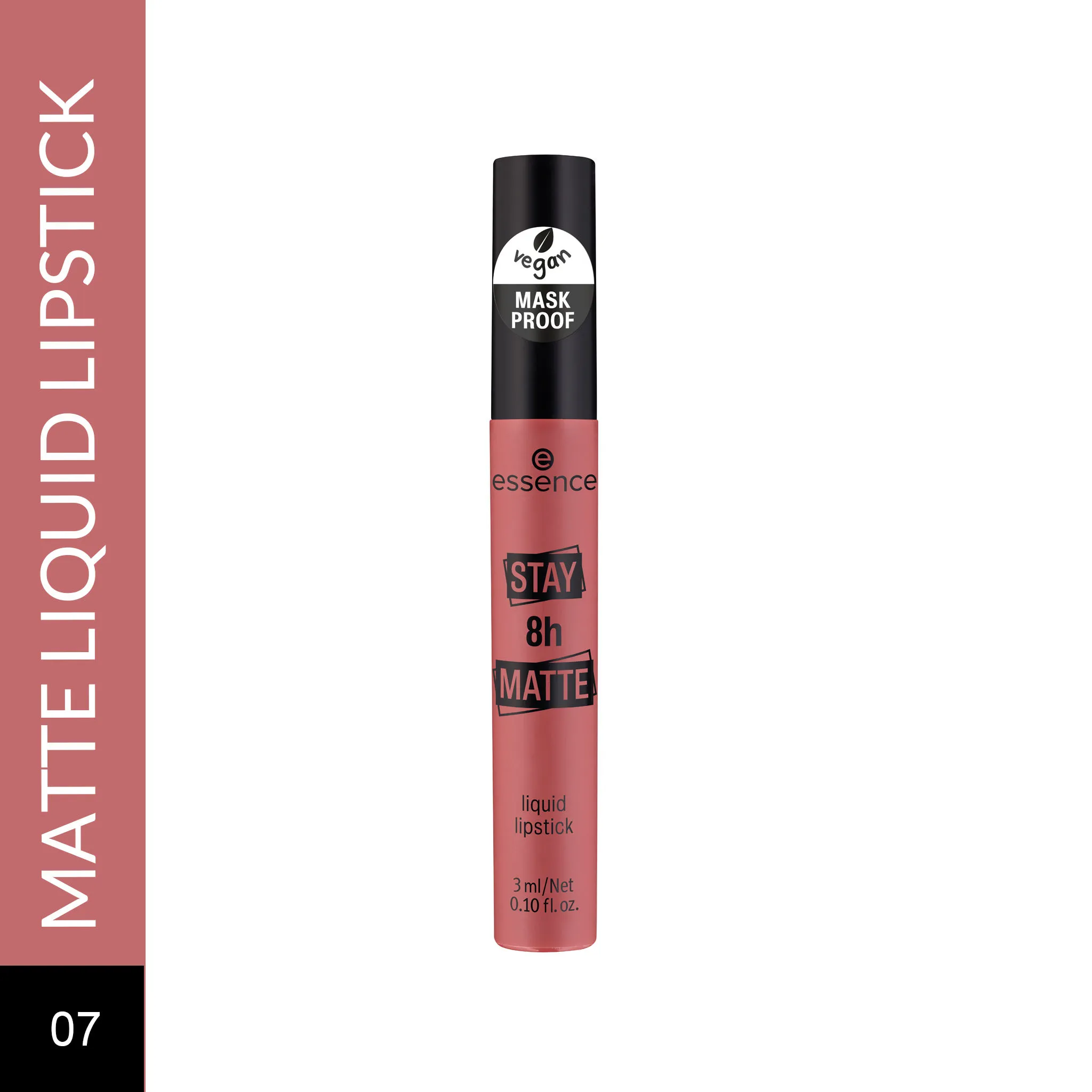 Essence Stay 8h Matte Liquid Lipstick - 07 Let's Chill