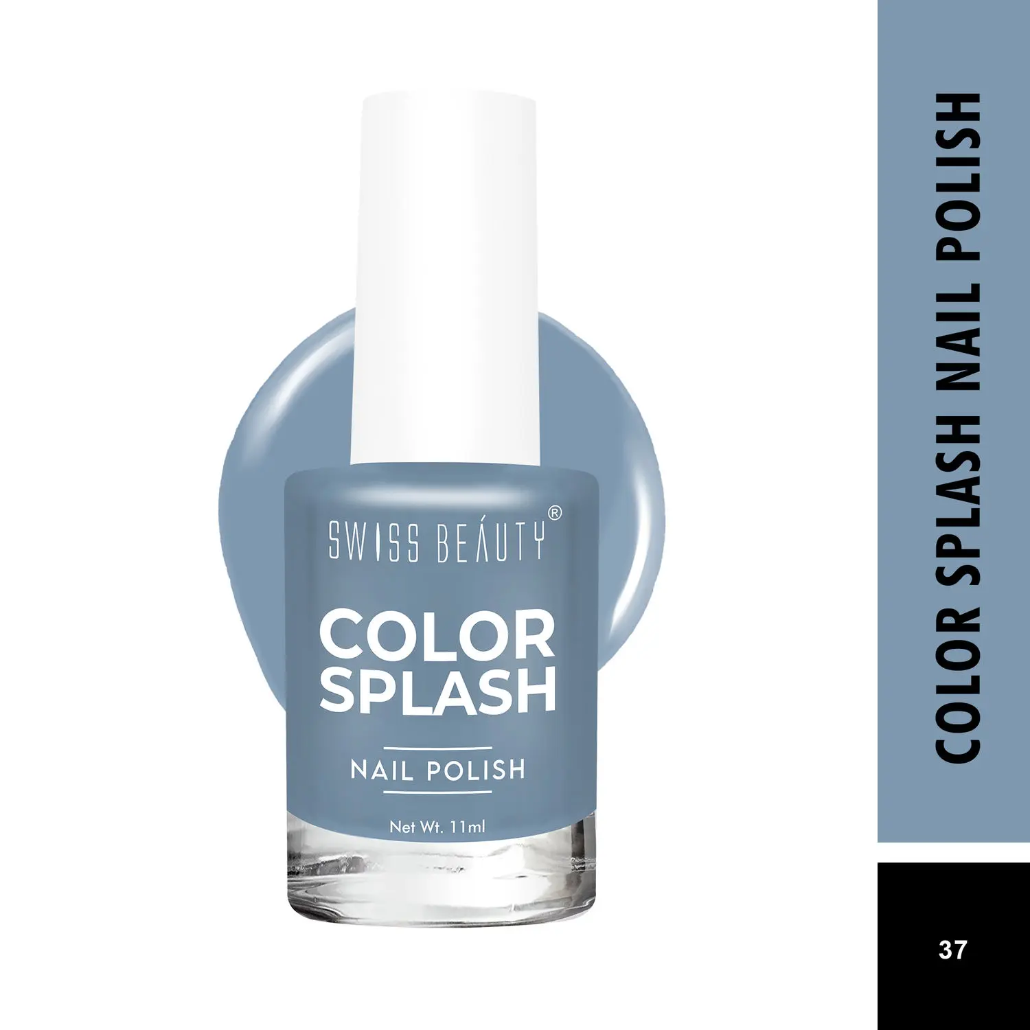 Swiss Beauty Color Splash Nail Polish Shade-37 (11 ml)