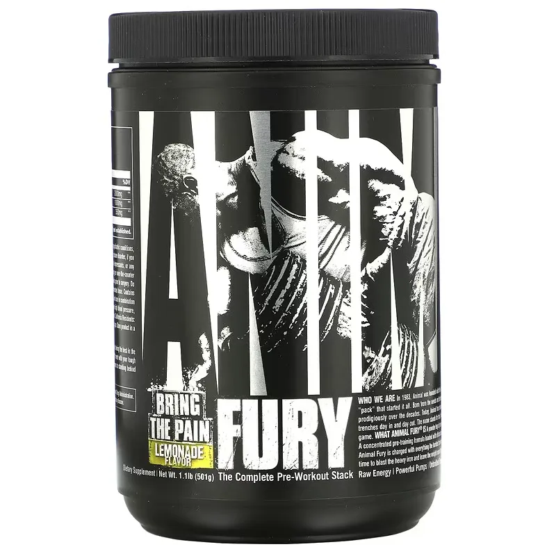 Animal Fury, Lemonade, 1.1 lb (501 g)