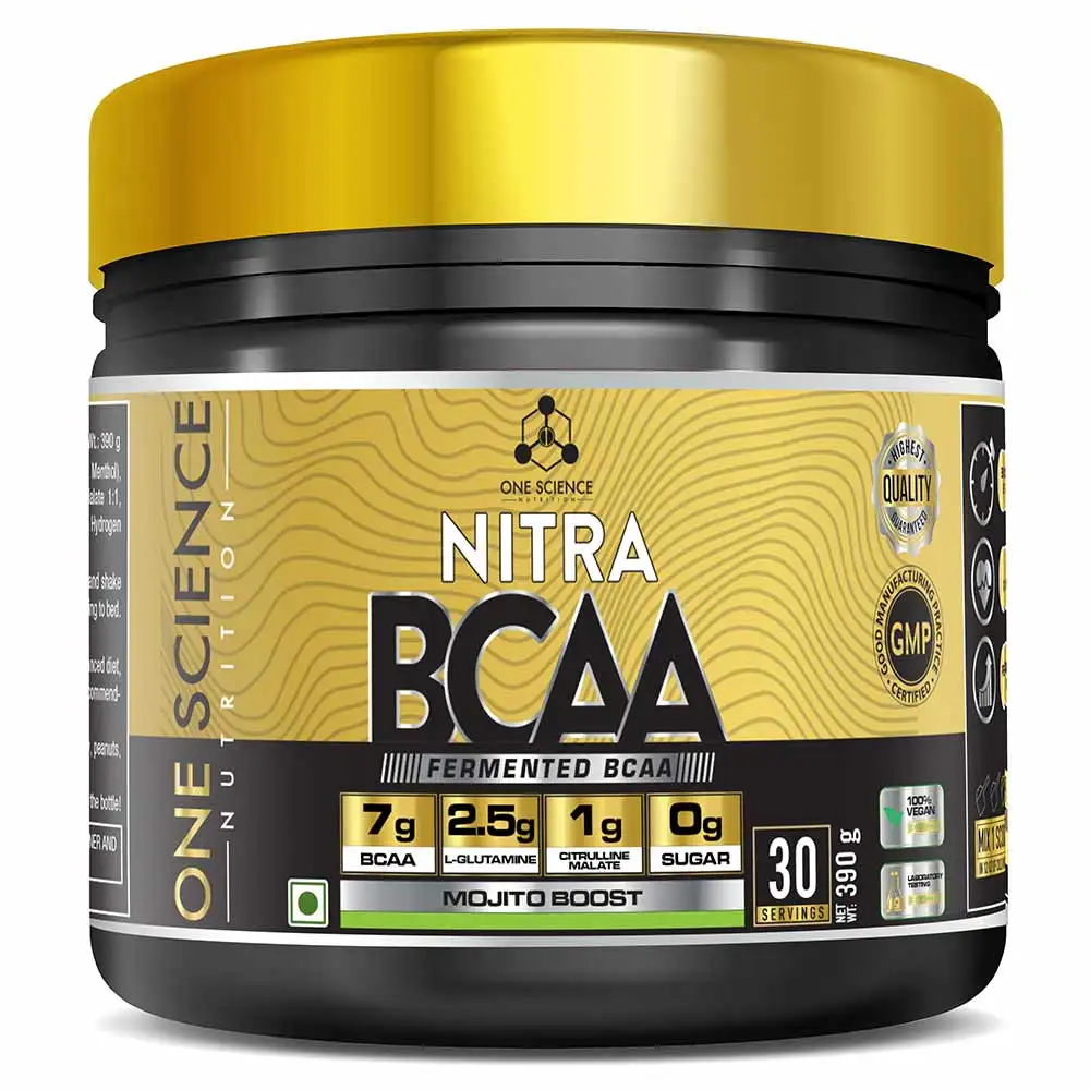 One Science Fermented Nitra BCAA,  0.85 lb  30 Servings  Mojito