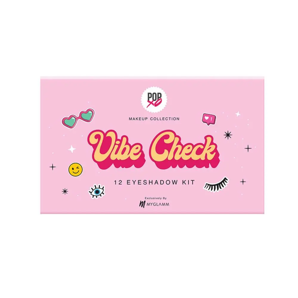 MyGlamm POPxo 12 Eyeshadow Kit-Vibe Check (8.4 g)