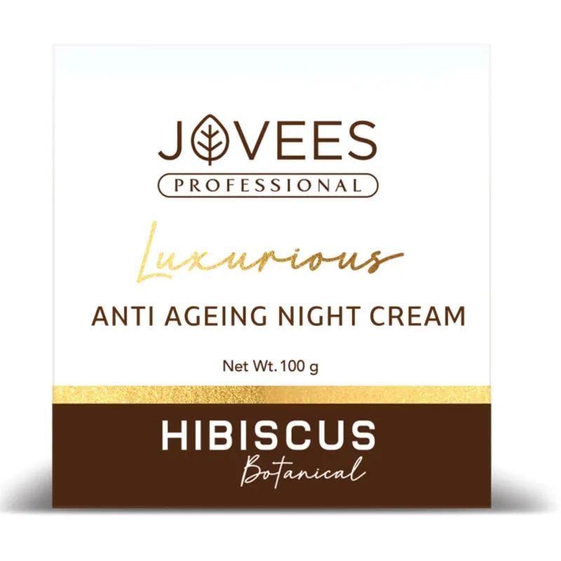 Jovees Professional Hibiscus Botanical Luxurious Anti Ageing Night Cream