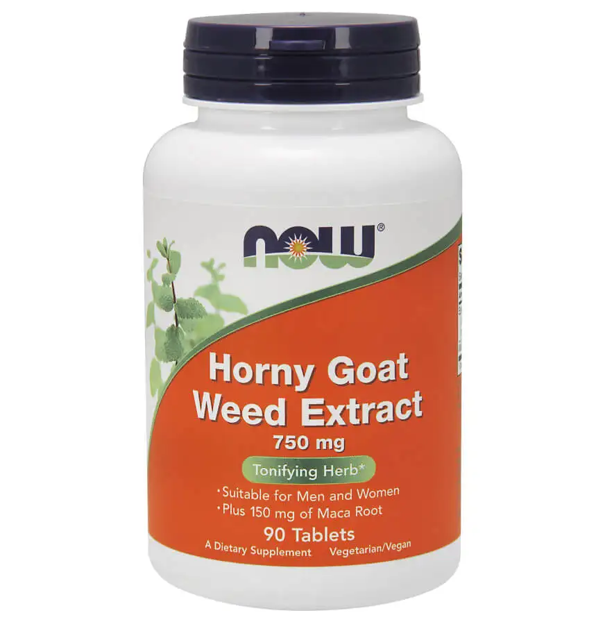 Now Horny Goat Weed Extract (750 mg),  90 tablet(s)