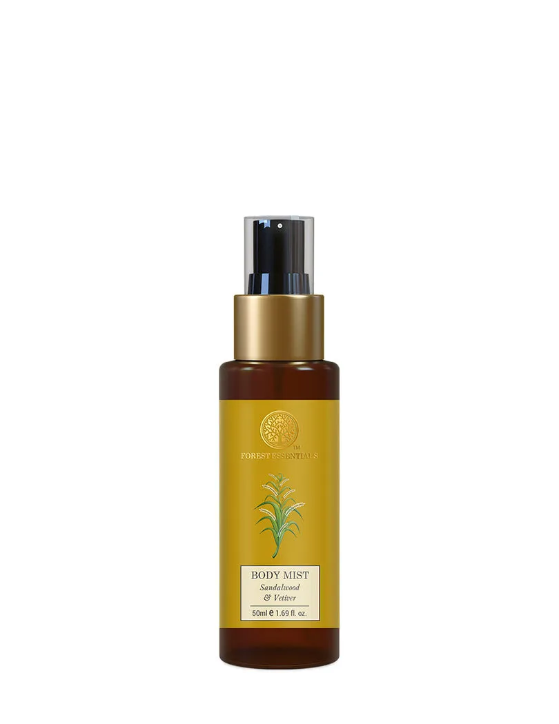 Forest Essentials Body Mist Mysore Sandalwood & Vetiver