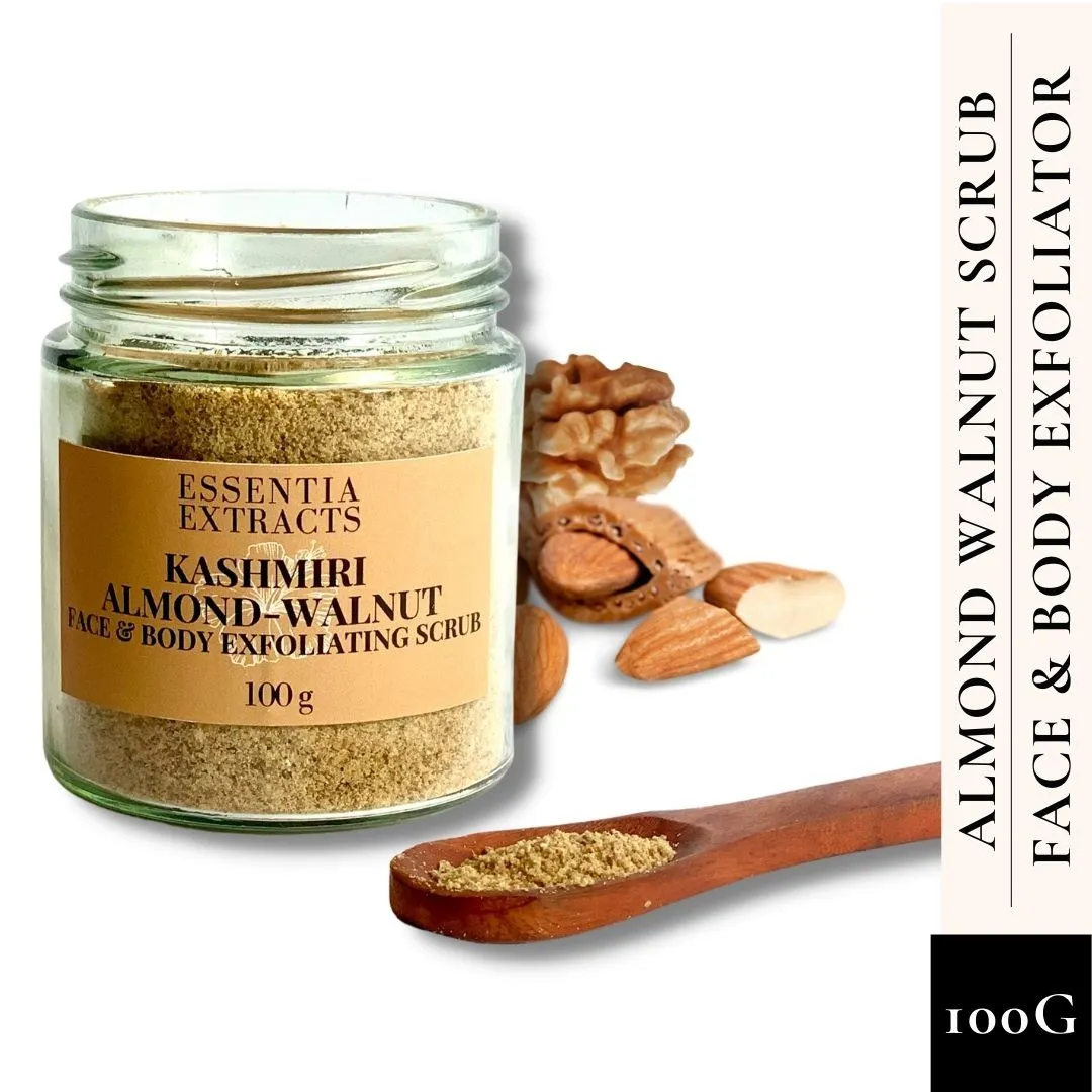 Essentia Extracts Kashmiri Almond Walnut Face Scrub