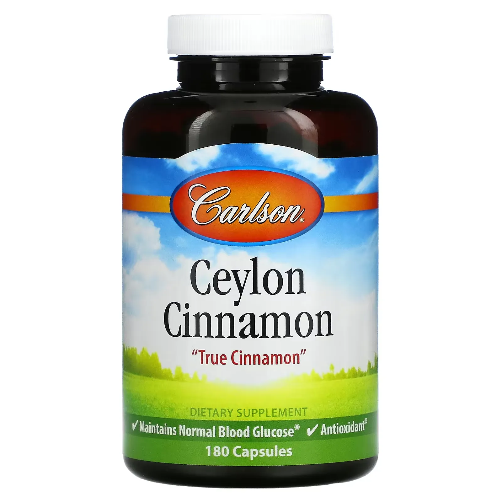 Ceylon Cinnamon, 180 Capsules