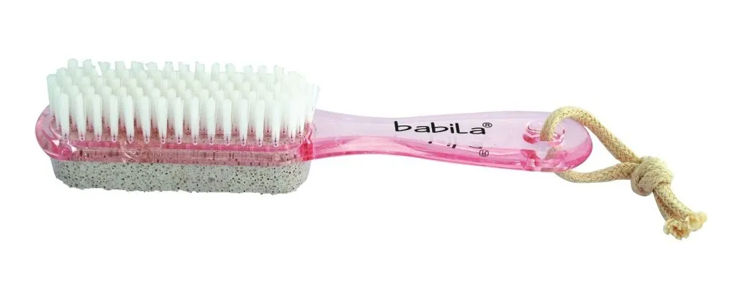 Babila Pumice Stone Nail Brush - (PC-V02) Color may vary